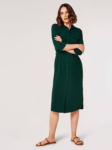 Apricot Midikleid Casa Midi Shirt Dress, günstig online kaufen