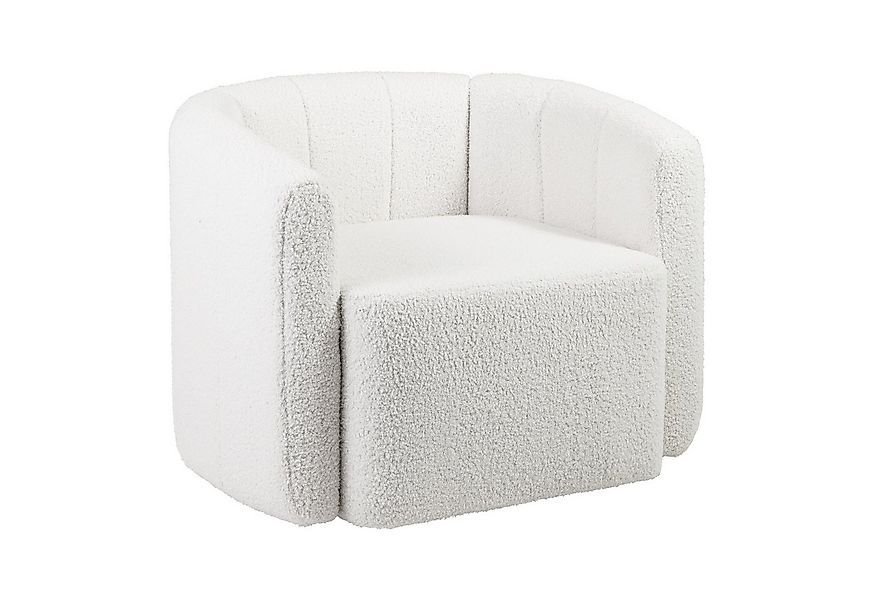 COSTWAY Relaxsessel, Drehsessel mit breiter Sitzfläche & 360° drehbarem Met günstig online kaufen