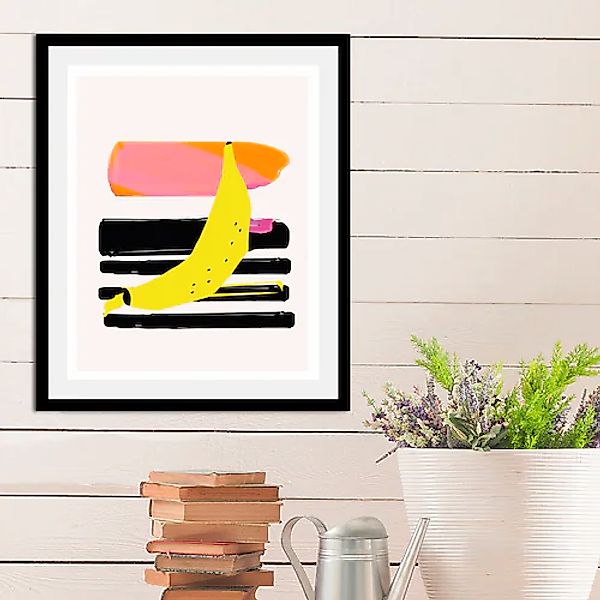 queence Bild »Fanni«, Obst-Obst Bilder-Essen-Lebensmittel-Kunst-Abstrakt-Ar günstig online kaufen