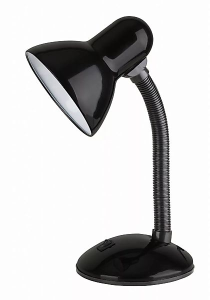 Schreibtischlampe Schwarz Metall E27 Dylan günstig online kaufen