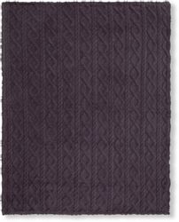 Descanso Plaid "Jacquard teddy" Weich, Kuscheldecke, Wohndecke, Teddy, Jacq günstig online kaufen