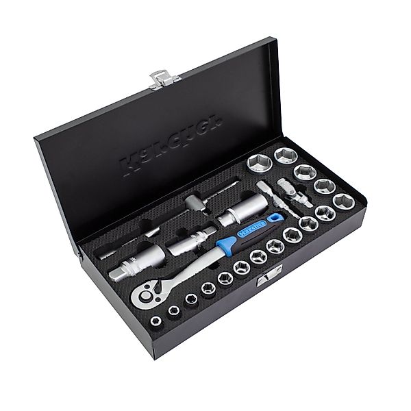 Karcher Werkzeugset 24-teilig, (24-tlg), Steckschlüsselset, 3/8" günstig online kaufen
