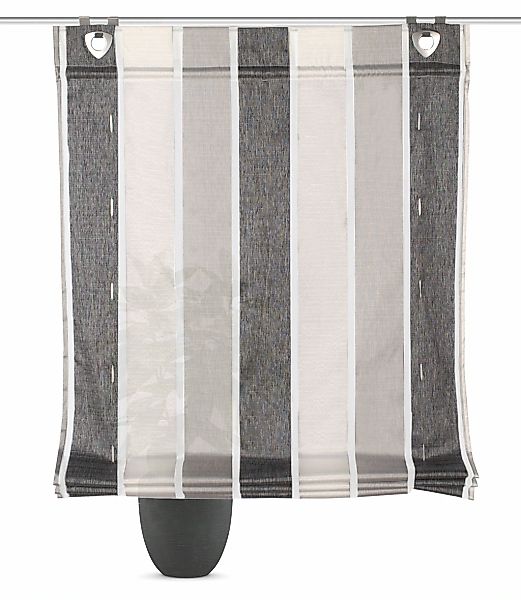 HOME WOHNIDEEN Raffrollo "LOSANA" mit Hakenaufhängung ohne Bohren günstig online kaufen