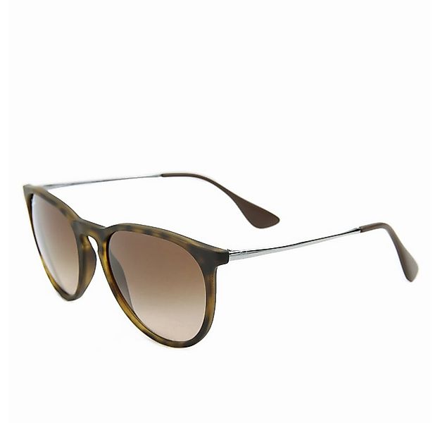 Ray-Ban Sonnenbrille Ray-Ban Erika RB4171 865/13 54 Rubber Havana Brown Gra günstig online kaufen