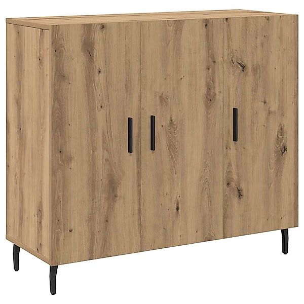 vidaXL Sideboard Braun 90 x 34 x 80 cm Holzwerkstoff 879587 günstig online kaufen