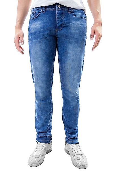 Jaylvis Regular-fit-Jeans Denim Jeans mit Design Taschen und Kontrastnähten günstig online kaufen