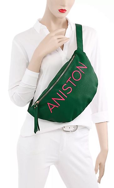 Aniston by BAUR Umhängetasche, mit gesticktem Schriftzug - NEUE KOLLEKTION günstig online kaufen