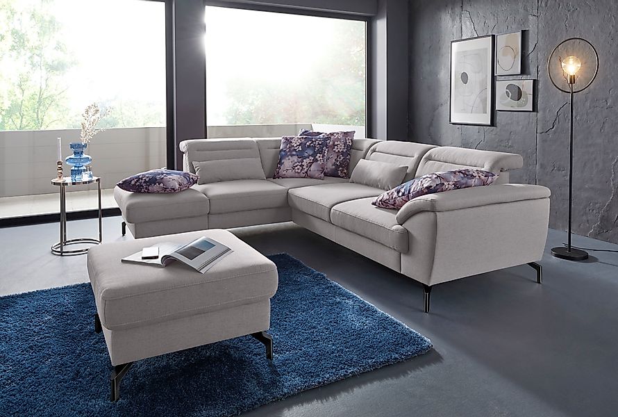 sit&more Ecksofa Percy L-Form, 15 cm günstig online kaufen