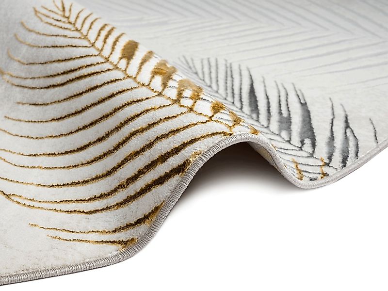 the carpet Teppich »Mila«, rund, 8 mm Höhe, moderner Wohnzimmer Teppich ele günstig online kaufen