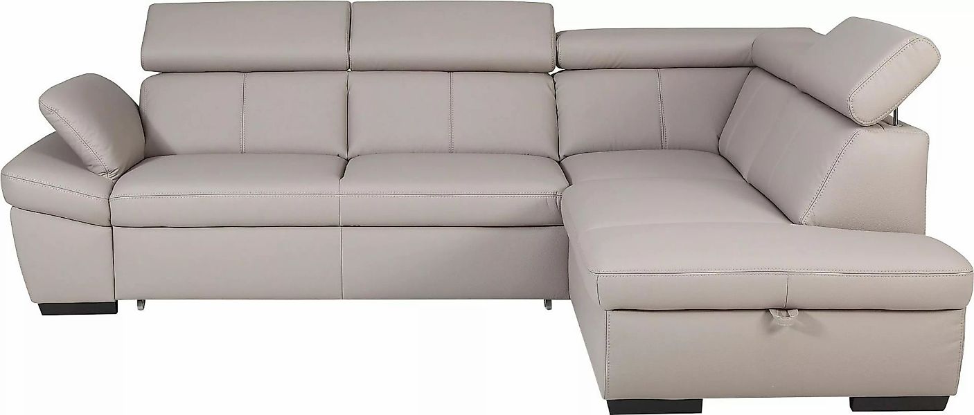 exxpo - sofa fashion Ecksofa "Salerno, klassisch modernes Funktionssofa, ho günstig online kaufen