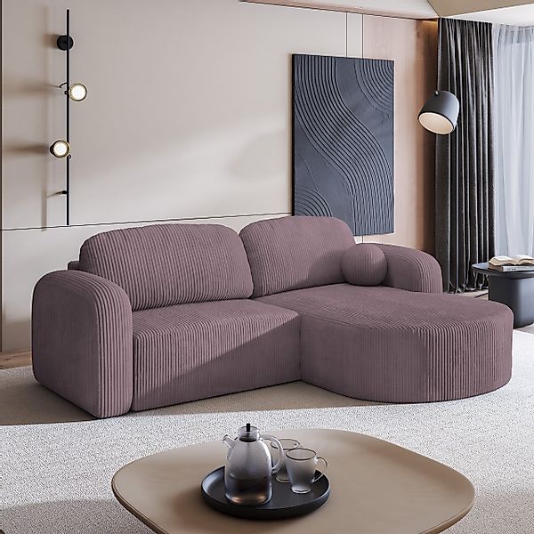 Masseno Ecksofa AMILIA mit Schlaffunktion L-Form, günstig online kaufen