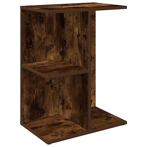 vidaXL Nachttisch Räuchereiche 46,5x29x61 cm Holzwerkstoff 858658 günstig online kaufen