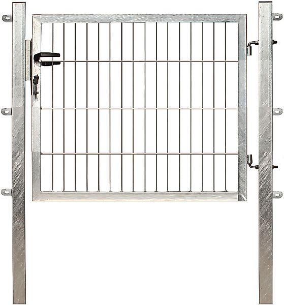 GARDEN N MORE Zauneinzeltür "Einzeltor Excellent", (Set), 83 cm hoch, feuer günstig online kaufen