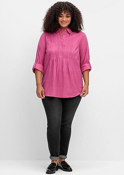 sheego by Joe Browns Klassische Bluse Tunika Langarm günstig online kaufen