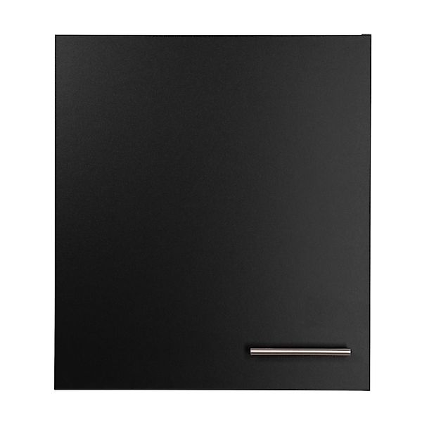 Respekta Küchen-Oberschrank Merle 50 cm Schwarz günstig online kaufen