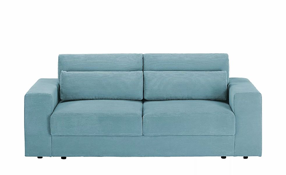 Big Sofa 2 5 Sitzer Branna  ¦ türkis/petrol ¦ Maße (cm): B: 209 H: 89 T: 10 günstig online kaufen