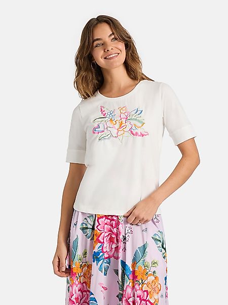 Lieblingsstück T-Shirt "DianeL" mit Stickerei, Rundhalsform günstig online kaufen