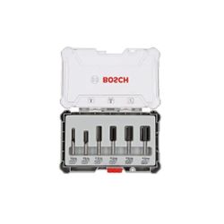 BOSCH Fräser-Set 6-teiliges Nutfräser-Set Nut Fräser günstig online kaufen