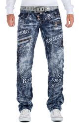 Kosmo Lupo 5-Pocket-Jeans Extravagante Herren Hose günstig online kaufen