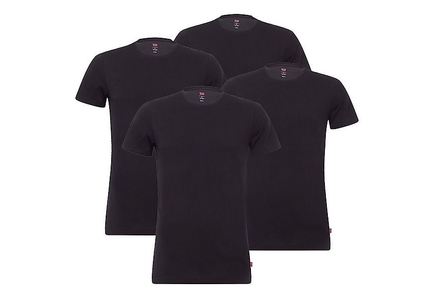 Levi's® T-Shirt Herren T-Shirt 4er Pack Baumwollmischung (Packung, 4er Pack günstig online kaufen