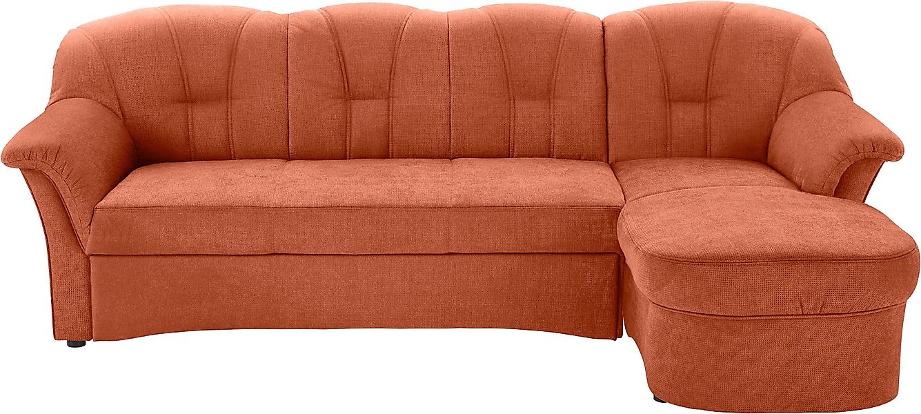 DOMO collection Ecksofa "Topper zeitlos elegant, kompakte Stellmaße, OTTOs günstig online kaufen