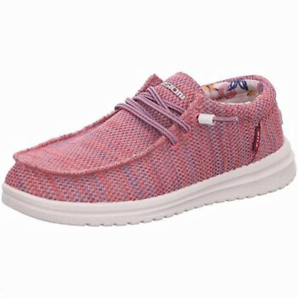 Fusion  Sneaker Schnuerschuhe melange knit pink 2-0101I-0623 günstig online kaufen