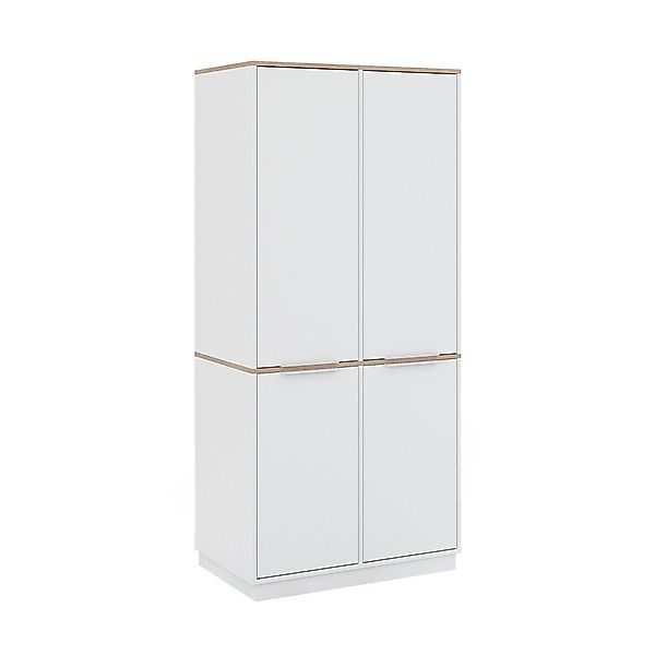 Vicco Aktenschrank Betti, Weiß/Sonoma, 82 x günstig online kaufen