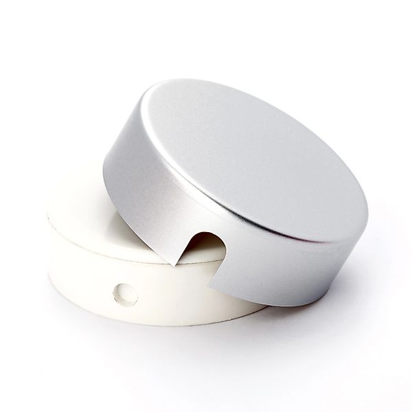 Orion Lightstyle Verteilerdose Metall Ø 70 mm Nickel Matt günstig online kaufen