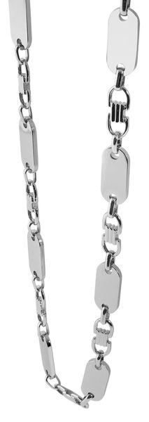 AKZENT Edelstahlkette Reto Edelstahl Plattenkette, gravurfähig günstig online kaufen