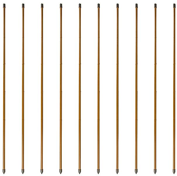 Windhager Rankhilfe, (Set, 10 St.), Stahlpflanzstäbe in Bambusoptik, H: 150 günstig online kaufen