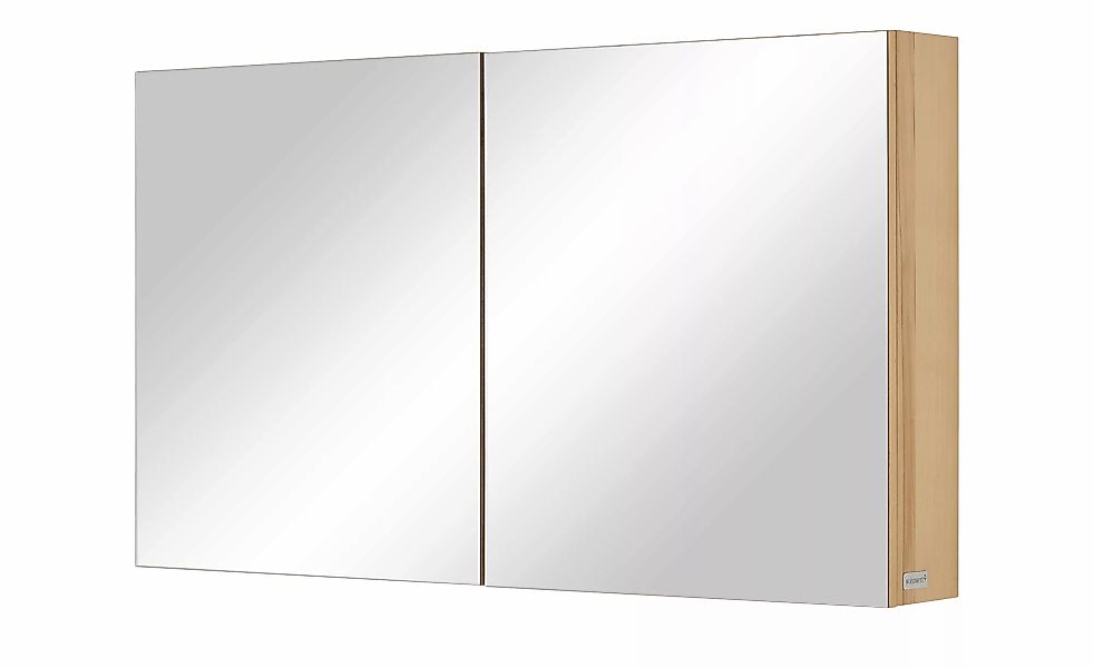 Wohnwert Spiegelschrank  Capri ¦ holzfarben ¦ Maße (cm): B: 120 H: 70 T: 18 günstig online kaufen