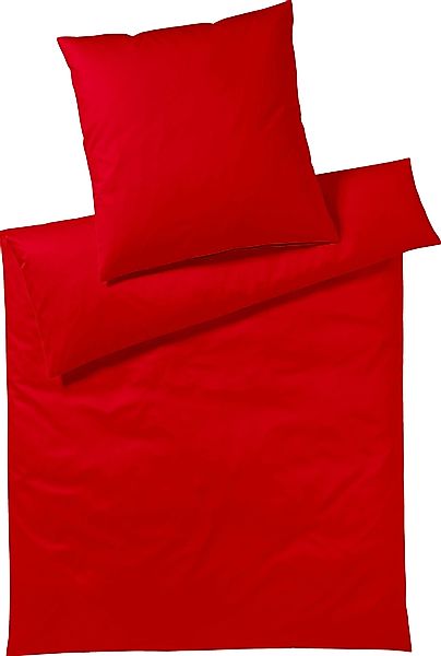 Yes for Bed Bettwäsche »Pure & Simple Uni in Gr. 135x200, 155x220 oder 200x günstig online kaufen