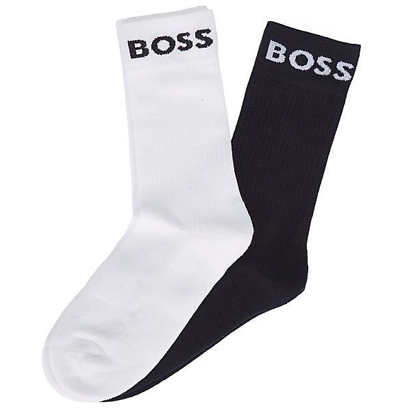 BOSS Doppelpack Sport- und Freizeitsocken Farbe dunkelblau Größe: 47-50 günstig online kaufen