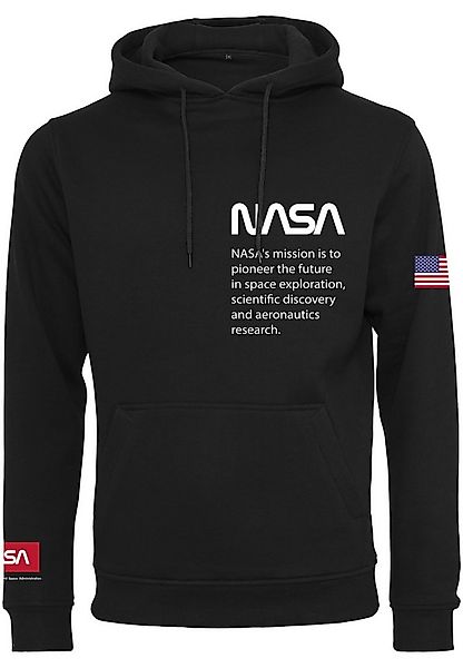 MisterTee Rundhalspullover MisterTee Herren NASA Definition Hoody (1-tlg) günstig online kaufen