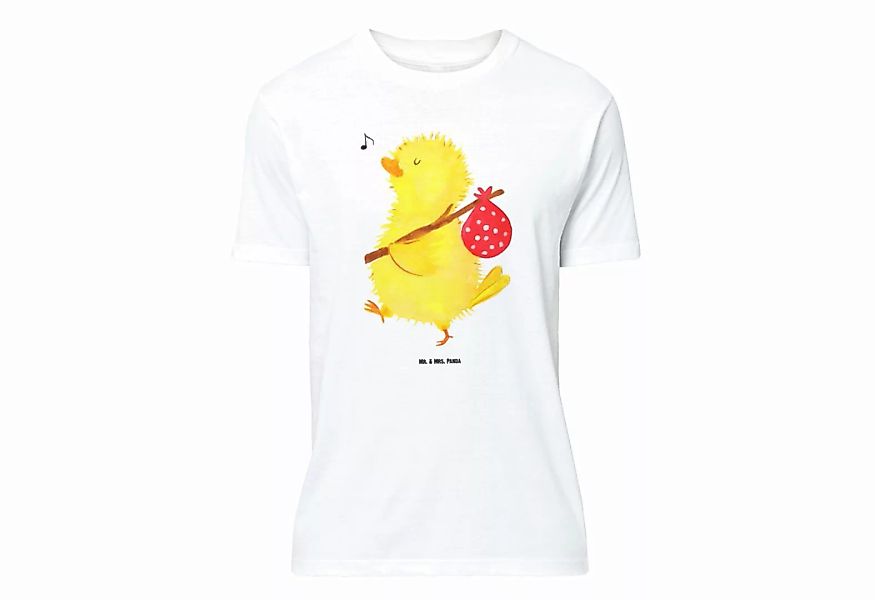 Mr. & Mrs. Panda T-Shirt Küken Wanderer - Weiß - Geschenk, Geburstag, Grüße günstig online kaufen