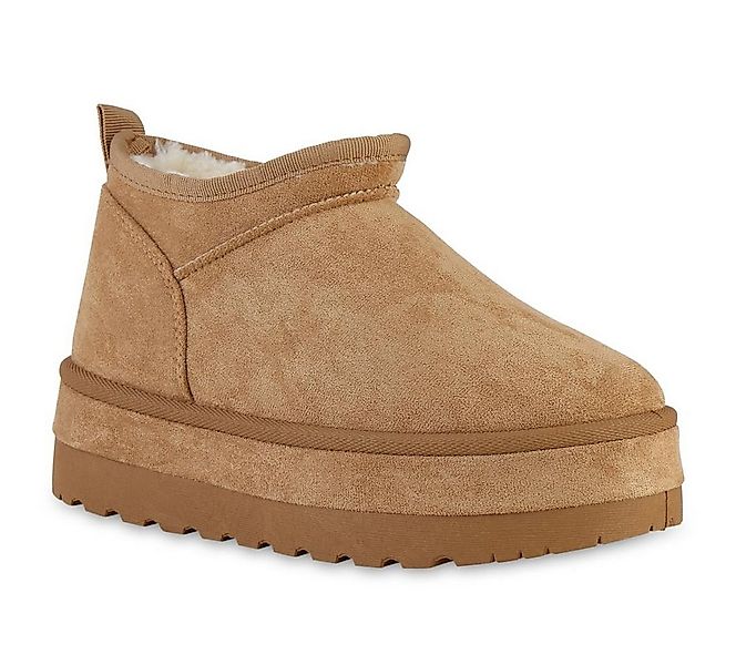 VAN HILL 841362 Winterstiefelette Damen Warm Gefüttert Winter Boots Stiefel günstig online kaufen