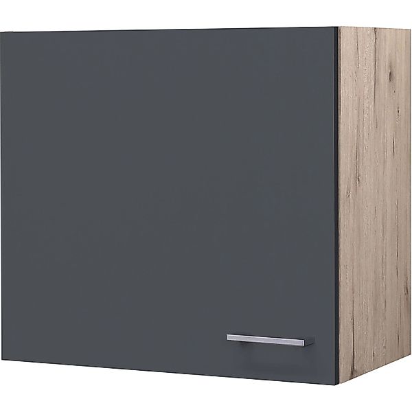 Flex-Well Exclusiv Küchen-Oberschrank Morena 60cm Basaltgrau matt-San Remo günstig online kaufen
