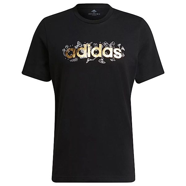 Adidas Ddlbmb Hemd L Black / Gold Metalic günstig online kaufen