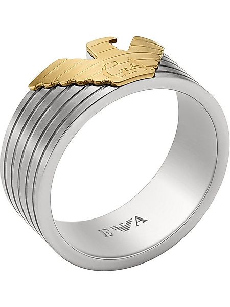 Emporio Armani Fingerring Emporio Armani Herren-Herrenring Edelstahl günstig online kaufen