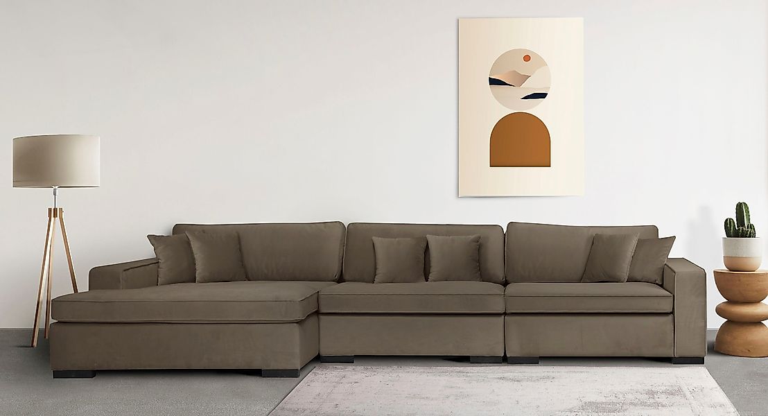 Home affaire Sofa-Eckelement Skara XXL L-Form, günstig online kaufen