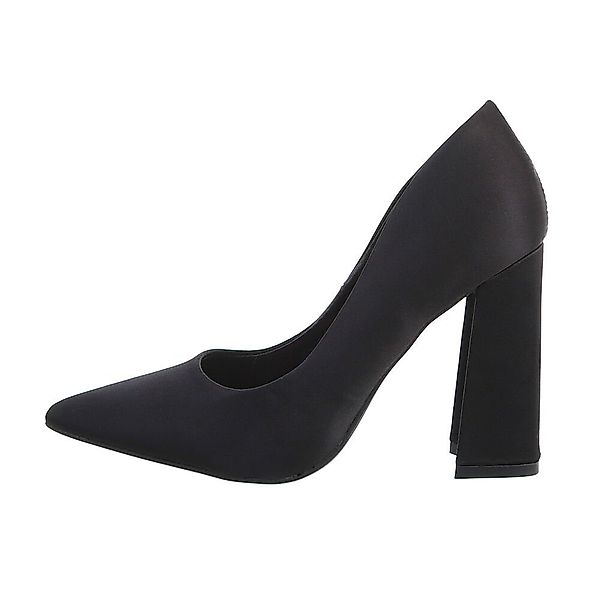 Ital-Design Damen Abendschuhe Elegant High-Heel-Pumps Blockabsatz günstig online kaufen