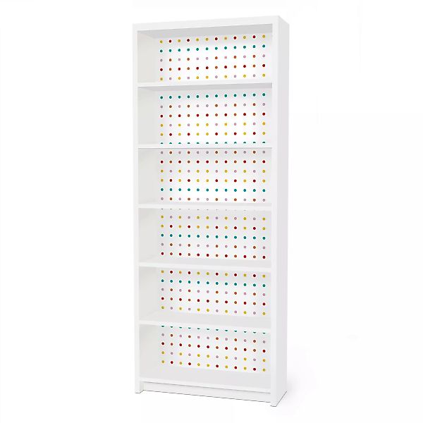 Möbelfolie für IKEA Billy Regal No.UL748 Little Dots günstig online kaufen