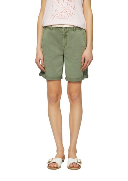 s.Oliver Chinoshorts Sommerhose mit geflochtenem Gürtel günstig online kaufen