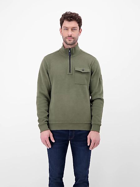 LERROS Sweater, mit Zipper und Stehkragen günstig online kaufen