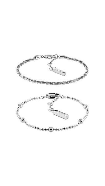 Calvin Klein Armketten Set CK LAYERED (Set, 2-tlg) günstig online kaufen