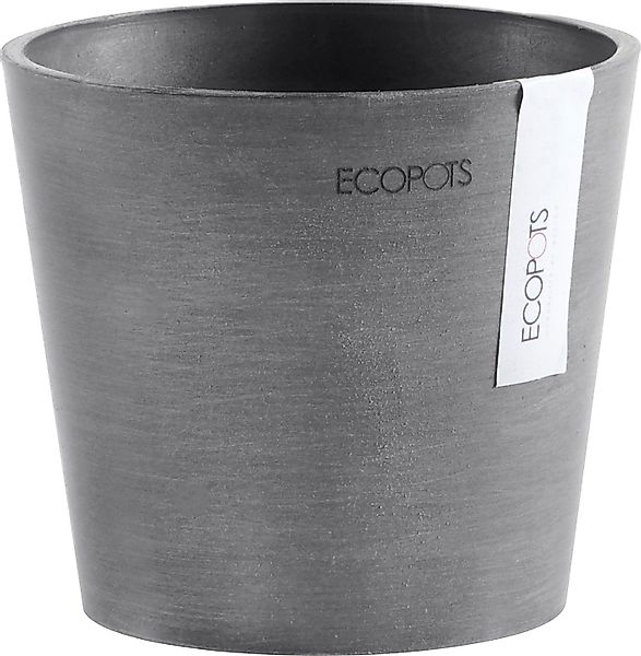 ECOPOTS Blumentopf AMSTERDAM Mini Grey, BxTxH: günstig online kaufen