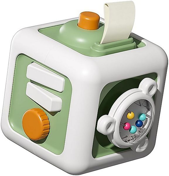 CLTYQ Motorikwürfel Aktivitätswürfel 6in1 Sensory Toy für Kleinkinder 1-3 J günstig online kaufen