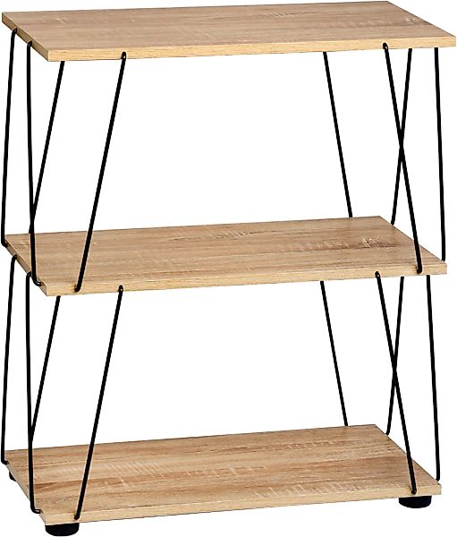 KESPER Regal "mit 3 Ablageflächen, sonoma Eiche, FSC zertifiziert" 1 Stk. t günstig online kaufen