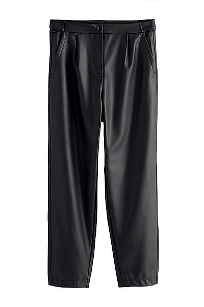 Next Lederhose Kunstlederhose mit Barrel-Bein (1-tlg) günstig online kaufen
