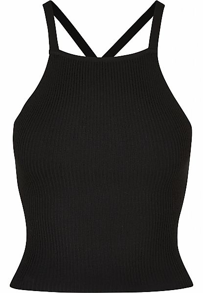 URBAN CLASSICS Tanktop "Urban Classics Damen Ladies Rib Knit Crossed Back T günstig online kaufen